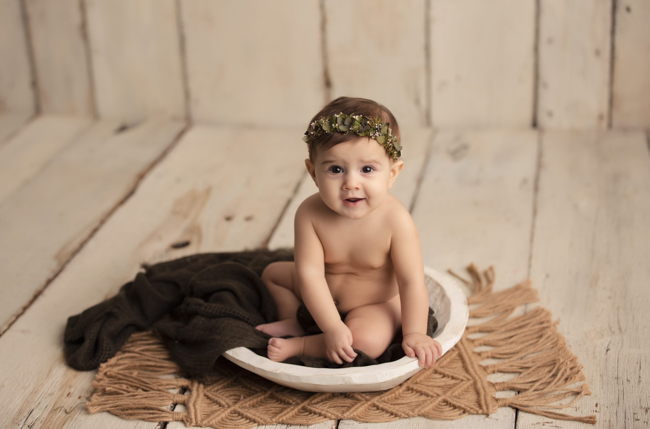 Ohio Baby Photographer  Brantley is 4 months old